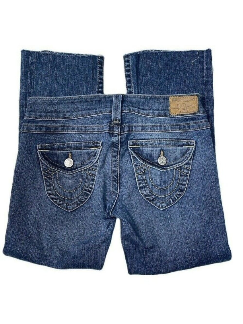 True Religion Womens Flare Jeans 28 Made In USA Cotton Blend